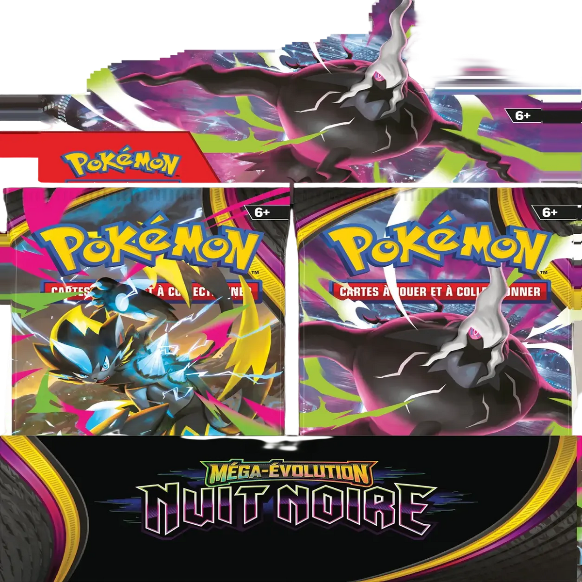 Display Pokémon Nuit Noire ME5 Distribooster