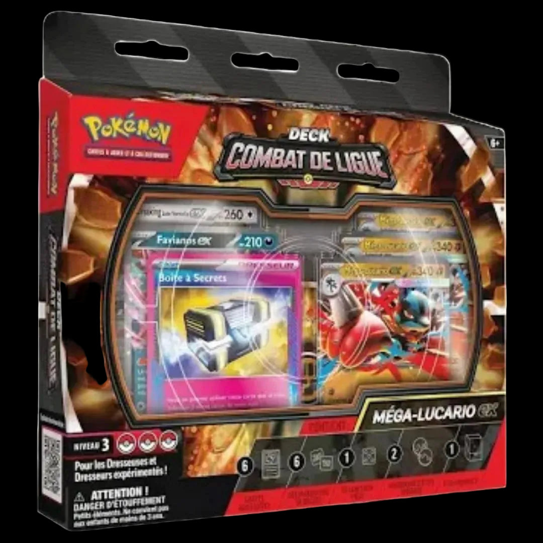 Deck de Combat de Ligue Pokémon Lucario Ex Distribooster