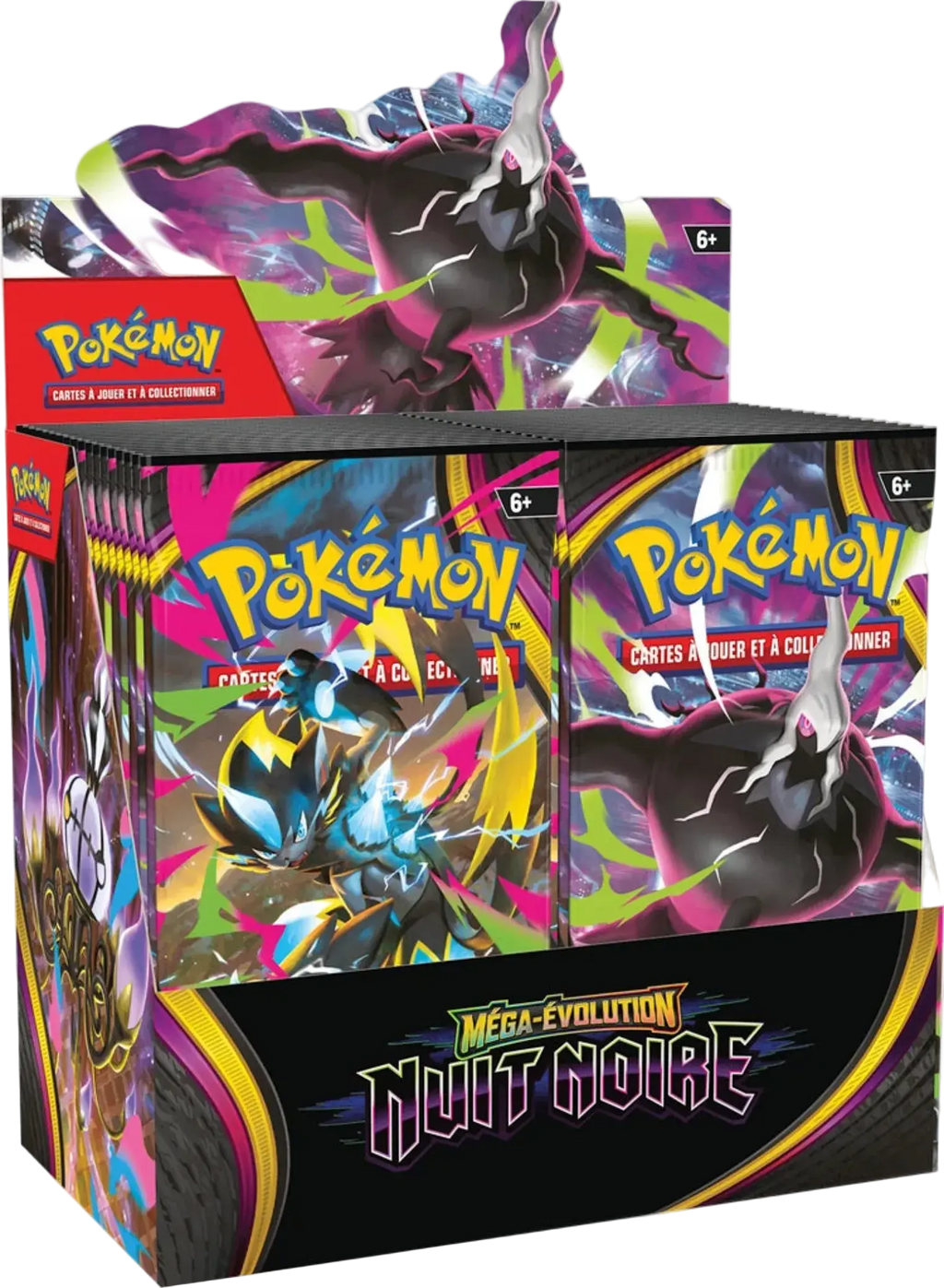 Display Pokémon Nuit Noire ME5 Distribooster