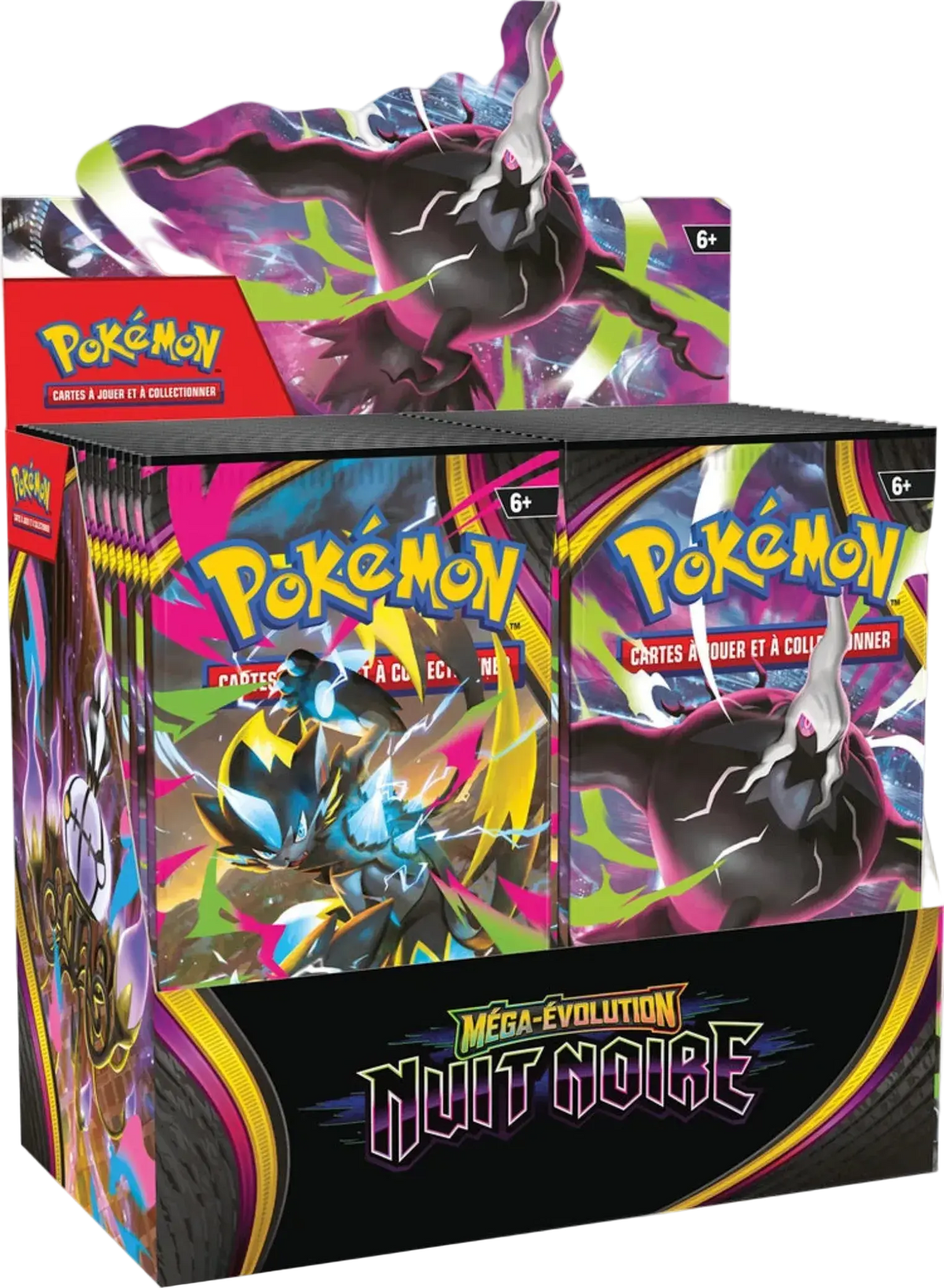 Display Pokémon Nuit Noire ME5 Distribooster