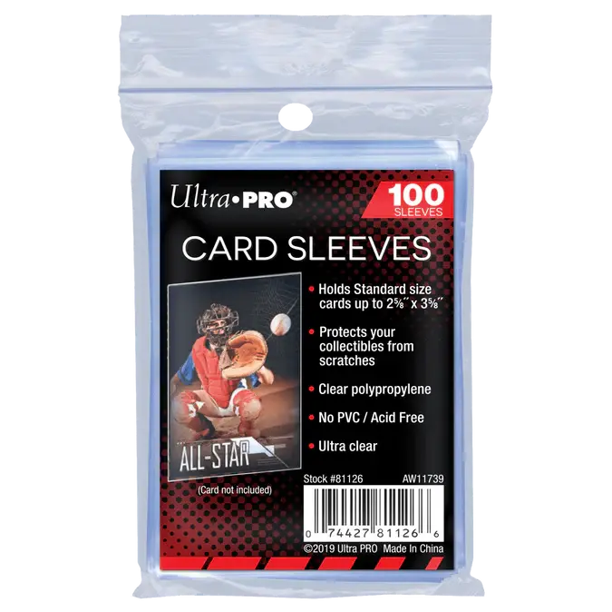 Sleeves Ultra Pro - Paquet de 100 Distribooster